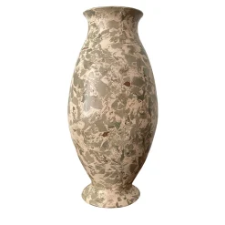 Vaso n. 154 Medio Effetto Marmo Vaso in Ceramica Verde