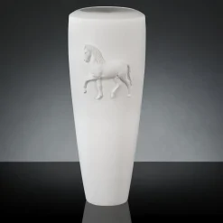 Vaso Obice Horse White