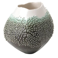 Vaso Oceania Verde in Porcellana