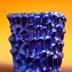 Vaso Onda egiziano e blu di Smirne