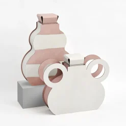Vaso Otto Blue Oyster/Ash Rose di Gianpaolo Venier