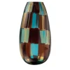 Vaso ovale in piastrelle di Angelo Ballarin