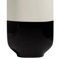 Vaso Palma alto in bianco e nero