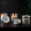 Vaso per candele Spring Bee con coperchio