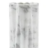 Vaso per fiori Fold in marmo Arabescato bianco