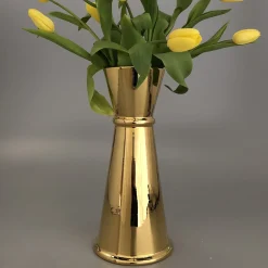 Vaso per fiori in terracotta Ginza Jigger Brass