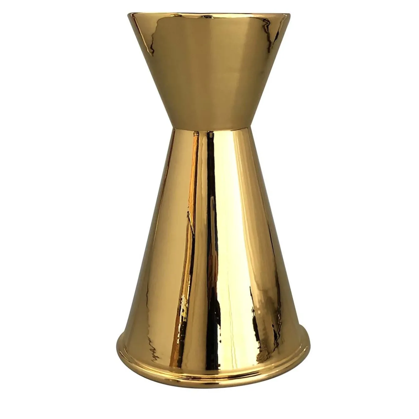 Vaso per fiori in terracotta Jigger Misture Gold