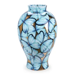 Vaso Petalouda Piccolo in ceramica oro