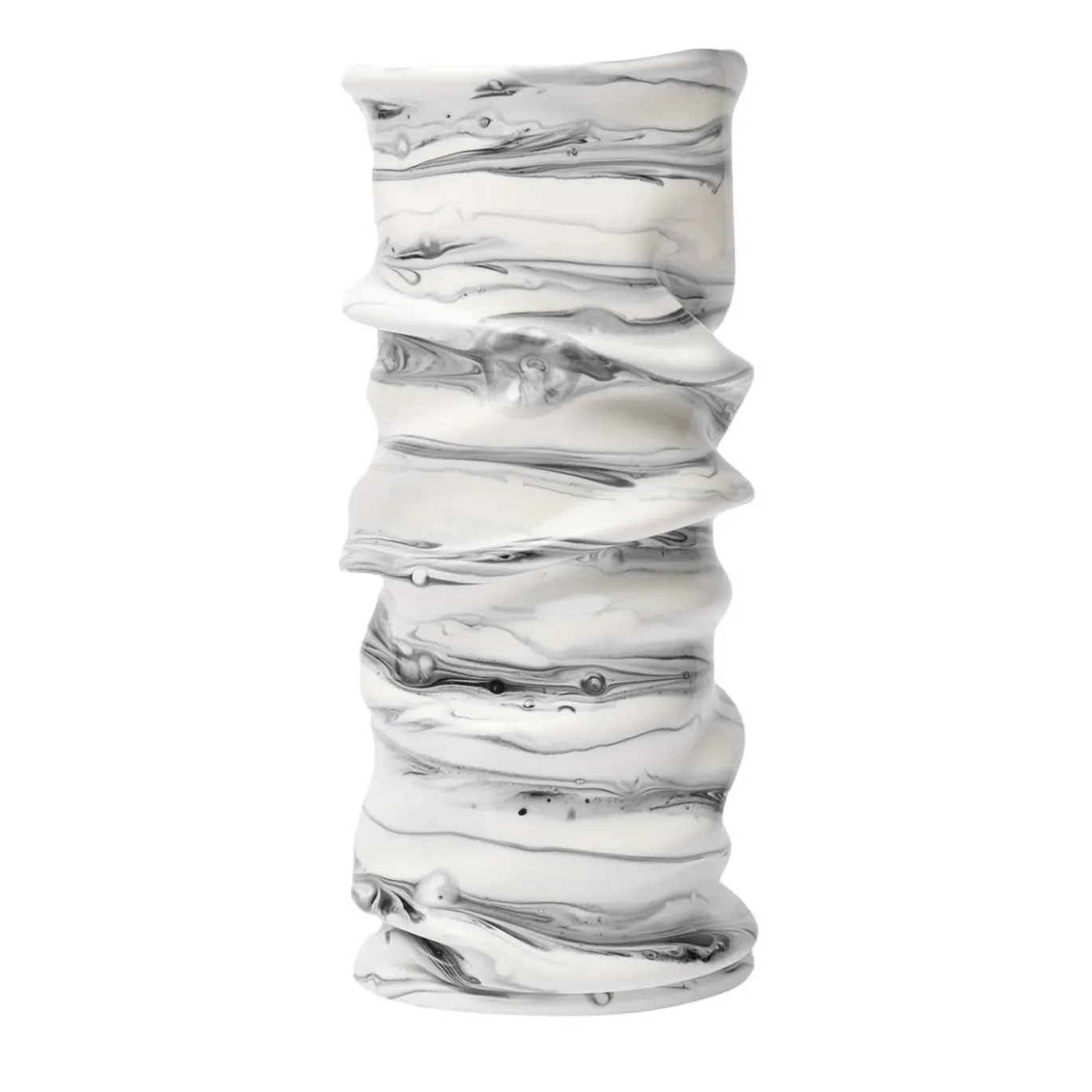 Vaso Piccolo Bianco e Grigio Venere