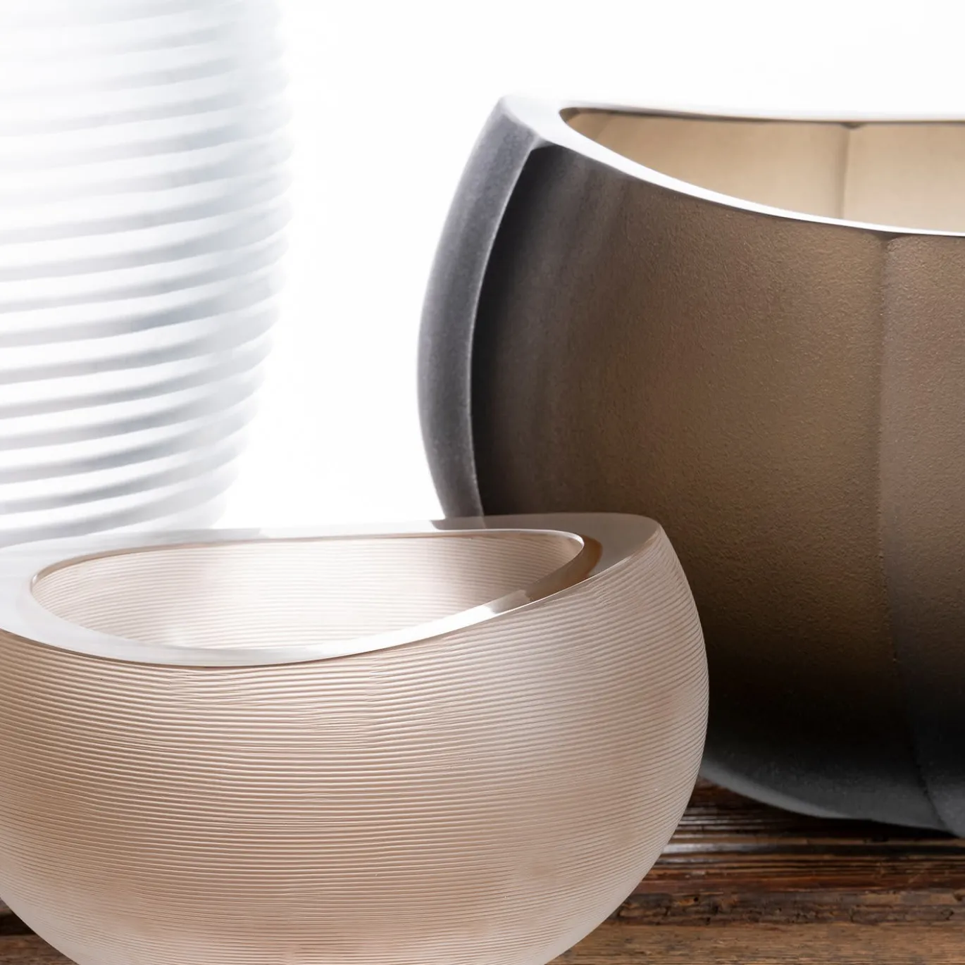 Vaso piccolo Linae Rose di Federico Peri