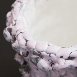 Vaso piccolo Onda Lilac Bubble e Nero