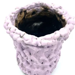 Vaso piccolo Onda Lilac Bubble e Nero