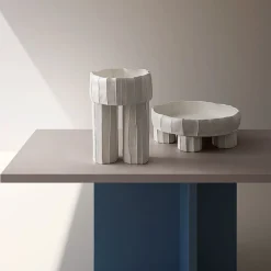 Vaso Piccolo Signorina Corteccia Bianco