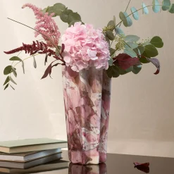 Vaso Pink Bucket in Vetro di Murano