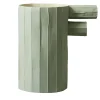 Vaso Pino Bis Corteccia D2/Azzurro Verde