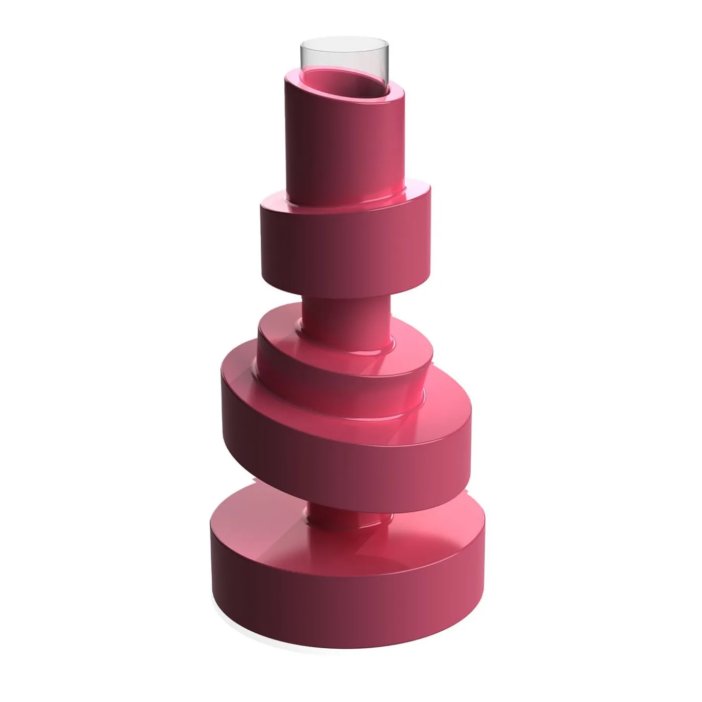 Vaso Pioner Rosa di Angelino Artworks e Gianfranco Coltella