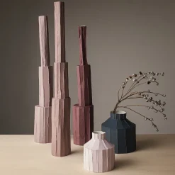 Vaso Pistillo Corteccia C13/Lavanda Chiaro