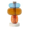 Vaso Playground a 3-componenti in vetro con base in marmo #2