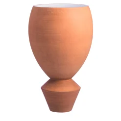 Vaso Pèlos terracotta di Jean-Christophe Clair