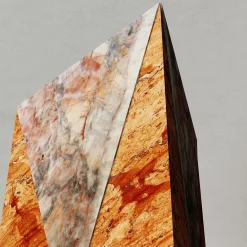 Vaso Polimelus Rosso Asiago & Fior di Pesco Carnico