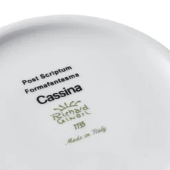 Vaso Post Scriptum in bianco e nero con coperchio di Formafantasma