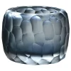Vaso Pozzo Oceano in Vetro Blu