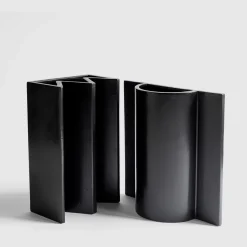 Vaso Queen in ceramica nera
