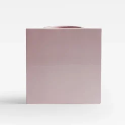 Vaso Queen in ceramica rosa