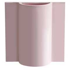 Vaso Queen in ceramica rosa