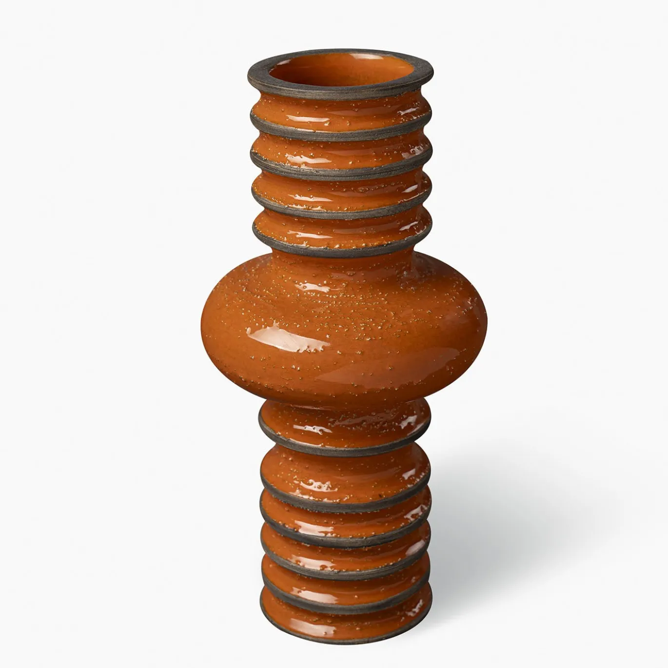 Vaso Revolver arancione e marrone #3 Christoph Radl