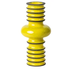 Vaso Revolver giallo e marrone di Christoph Radl