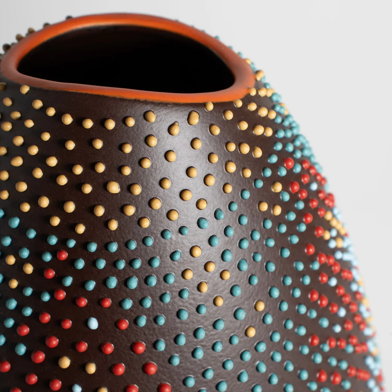 Vaso RIC-4 Chameleon Polychrome di A. Mancuso/Analogia Projects