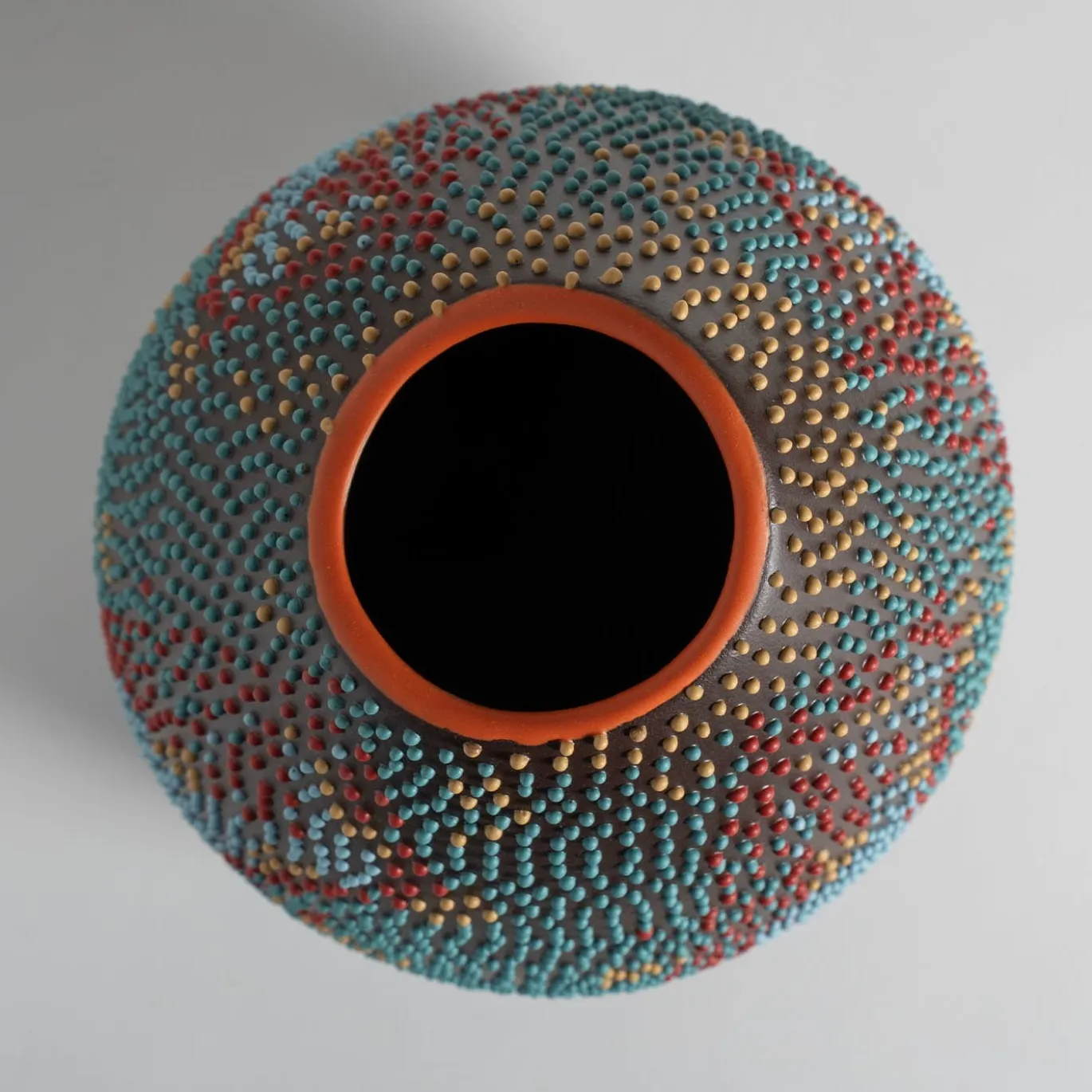 Vaso RIC-4 Chameleon Polychrome di A. Mancuso/Analogia Projects