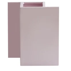 Vaso Rook in ceramica rosa