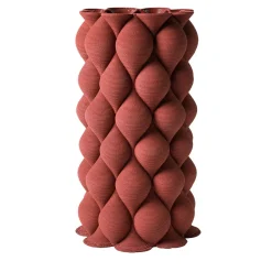 Vaso Rosso Agra in Ceramica