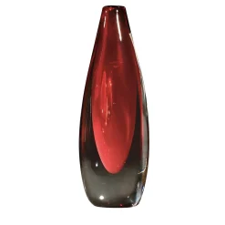Vaso rosso alto Mila