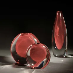 Vaso rosso alto Mila