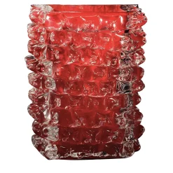 Vaso rosso piccolo Rostri
