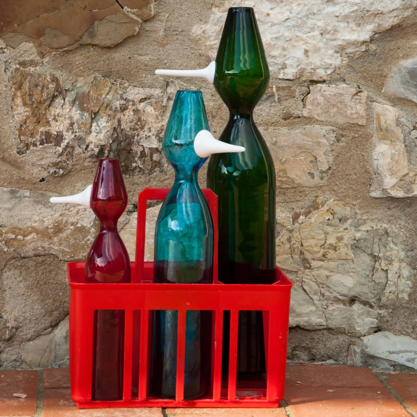 Vaso rosso Pinocchio