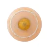 Vaso rotondo Moon in vetro arancione