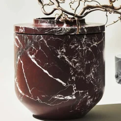 Vaso Royal Large in Rosso Lepanto