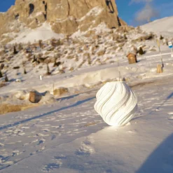 Vaso Scultoreo Bianco Issey