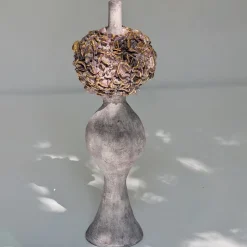 Vaso scultoreo in ceramica Madame d'Hortensia