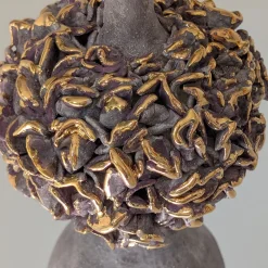Vaso scultoreo in ceramica Madame d'Hortensia