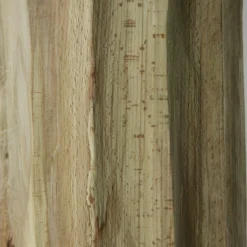 Vaso scultoreo in legno di faggio Fagus Sylvatica con scanalature verticali
