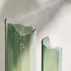 Vaso scultoreo in vetro salvia Catharsis #2