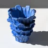 Vaso Scultoreo Oh Fulvio Blu
