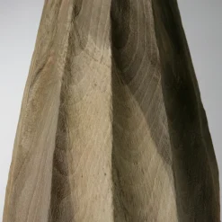 Vaso scultoreo Vase in Vase 1 in legno di noce Juglans regia