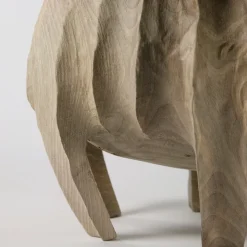 Vaso Scultoreo Vase in Vase 3 in legno di noce Juglans regia
