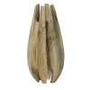 Vaso scultoreo Vase in Vase 2 in legno di noce Juglans Regia